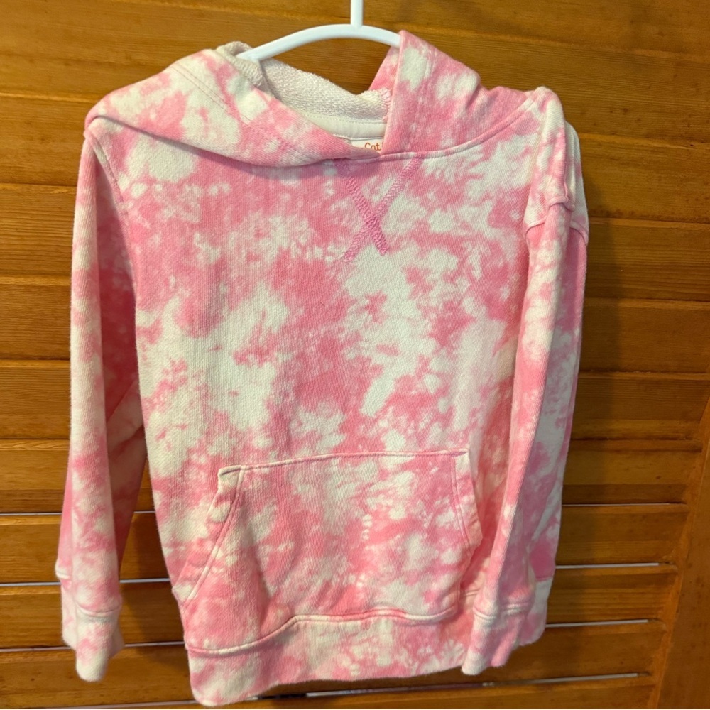 Cat & Jack‎ tie die hoodie 2t​